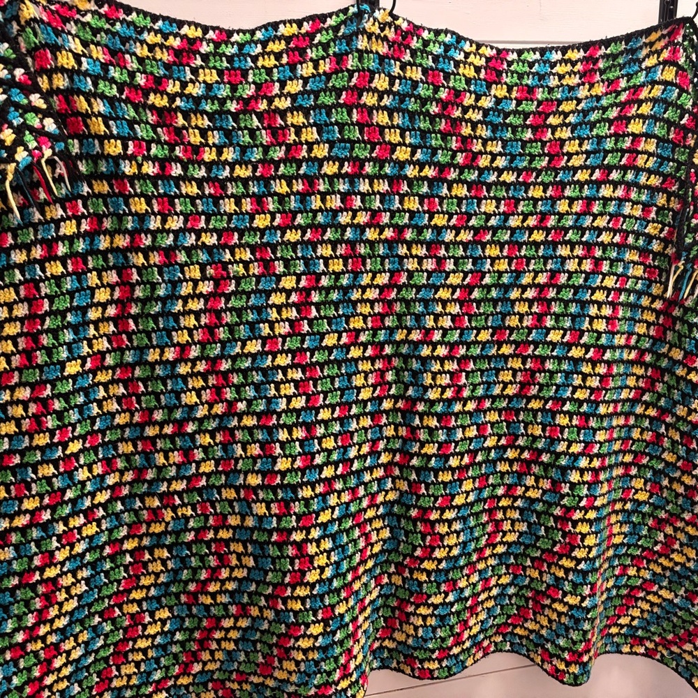 Colorful Crochet Blanket